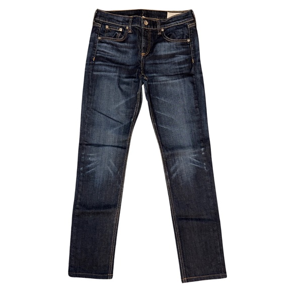 Rag & Bone Women's Dre Low-Rise Slim Boyfriend Jeans - Picture 3 of 12